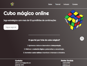 Site Cubo Mágico